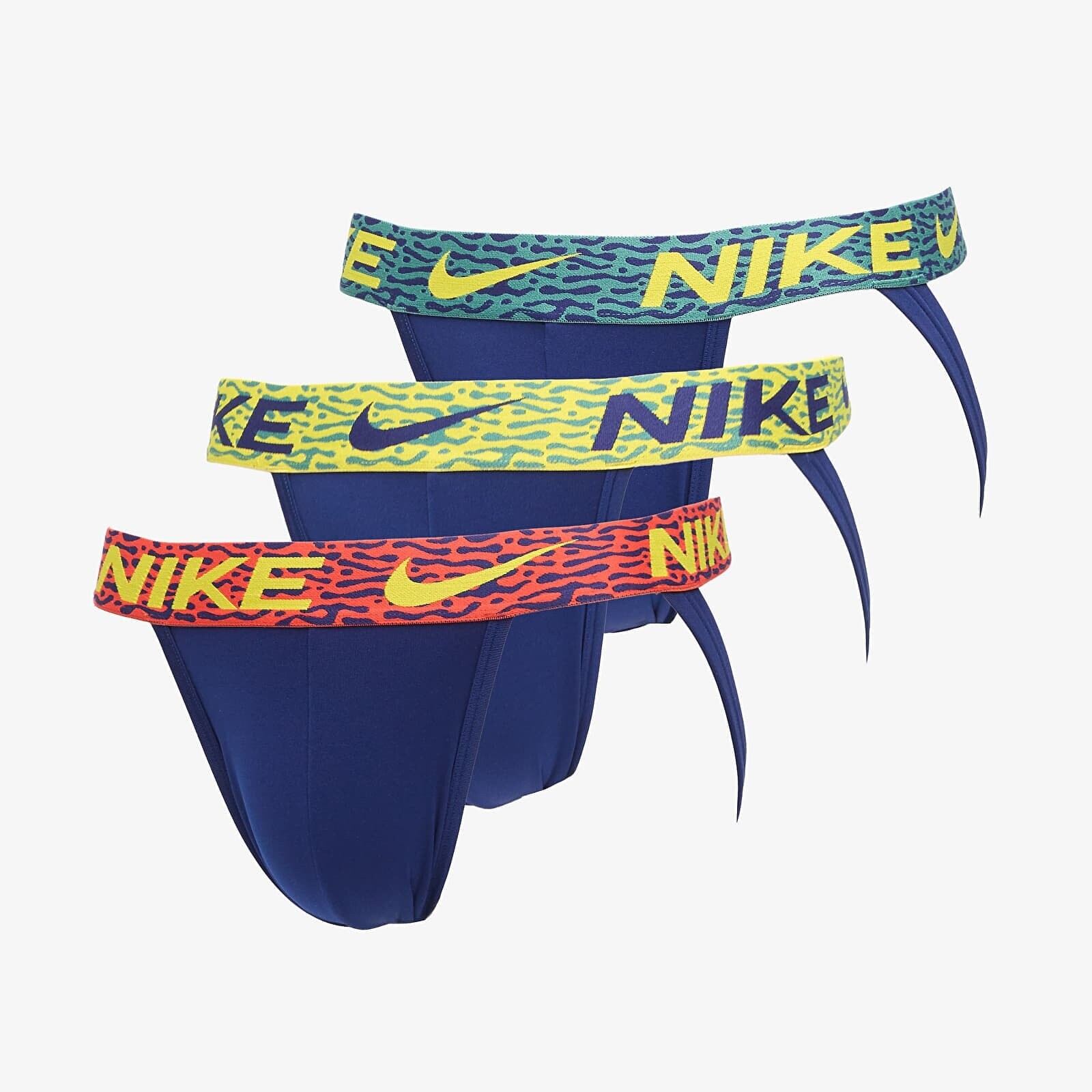 Boxerky Nike Jock Strap 3-Pack Multicolor L