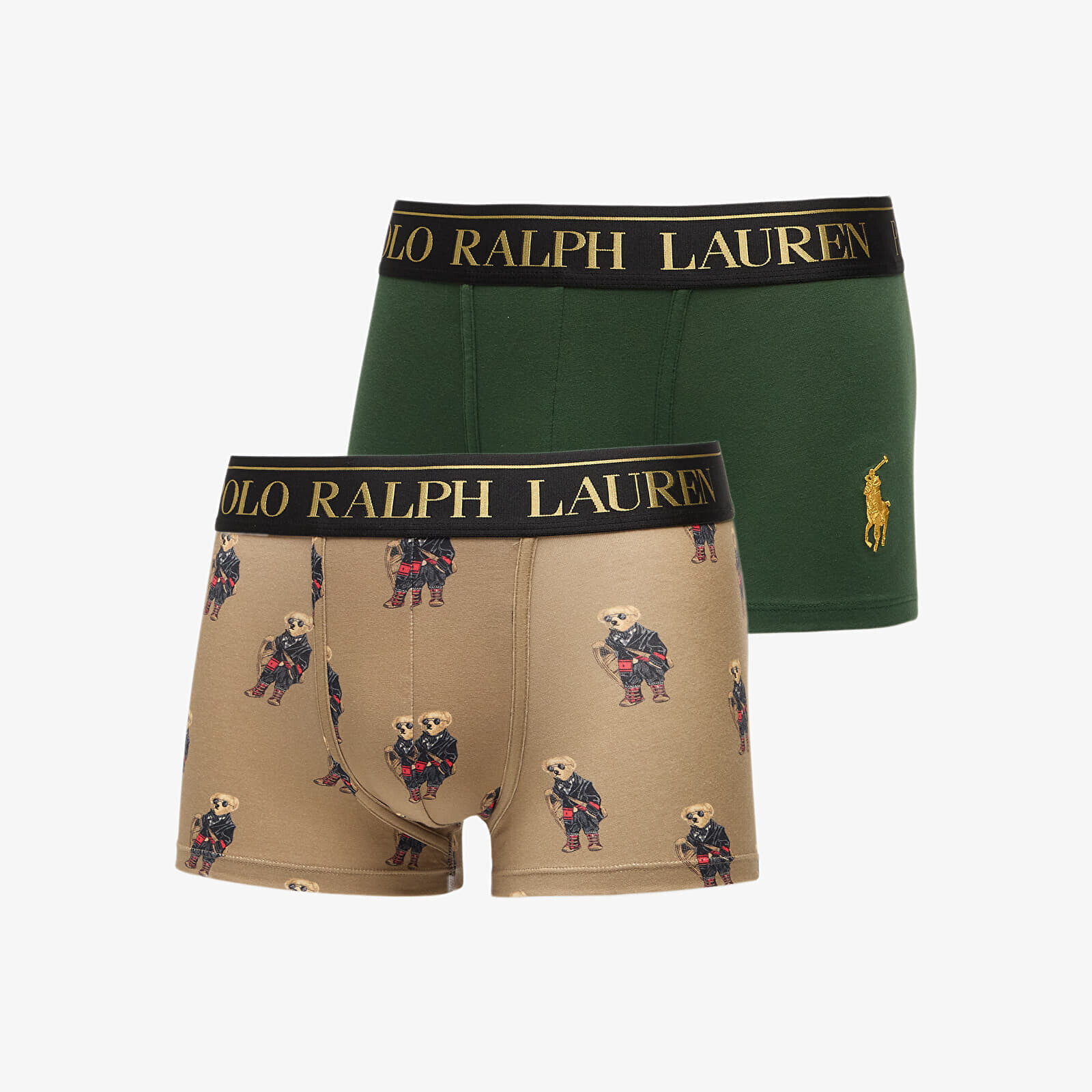 Boxerky Ralph Lauren Trunk Gb 2-Pack Multicolor M