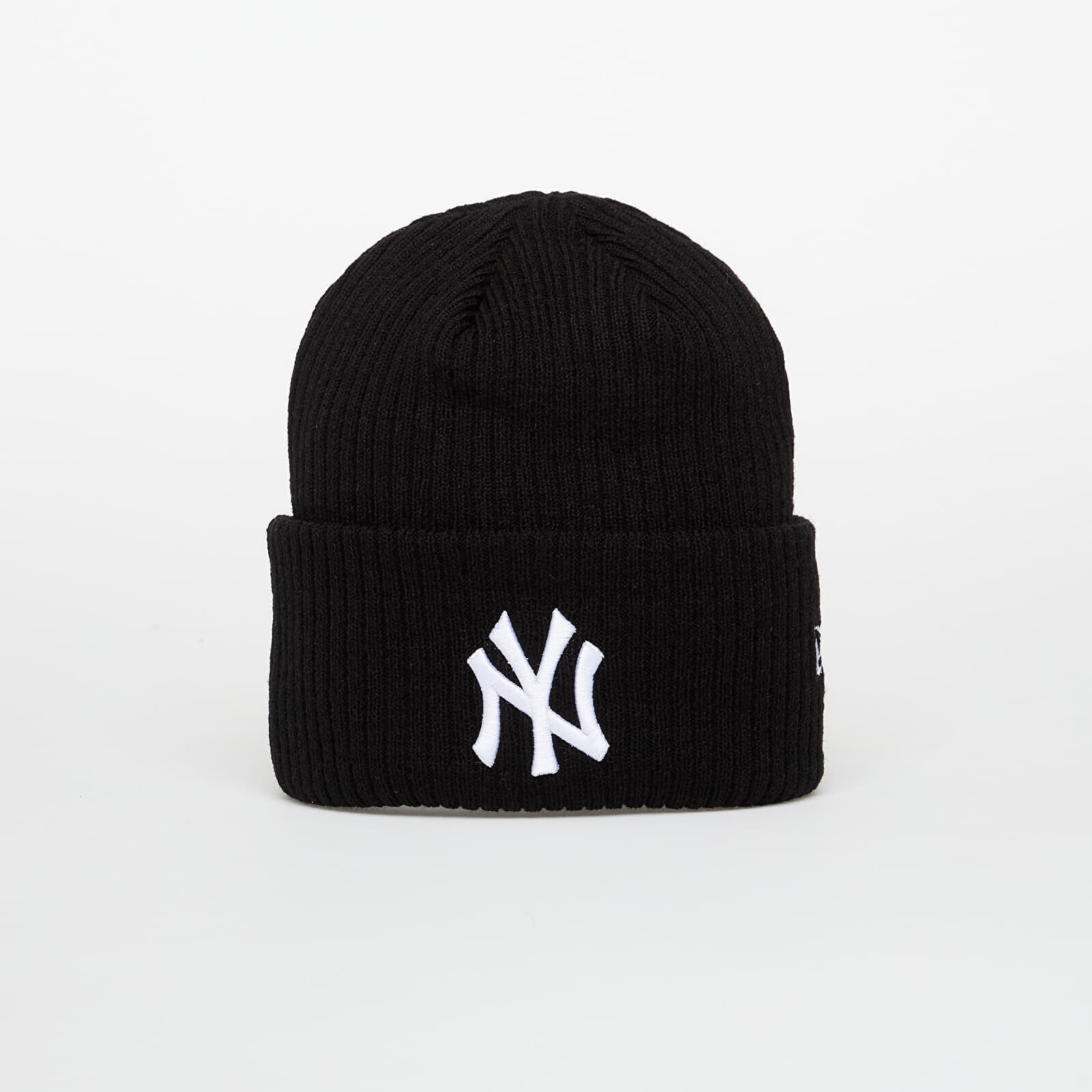 Čiapka New Era Knit Medium MLB Wide Cuff Beanie New York Yankees Black Universal