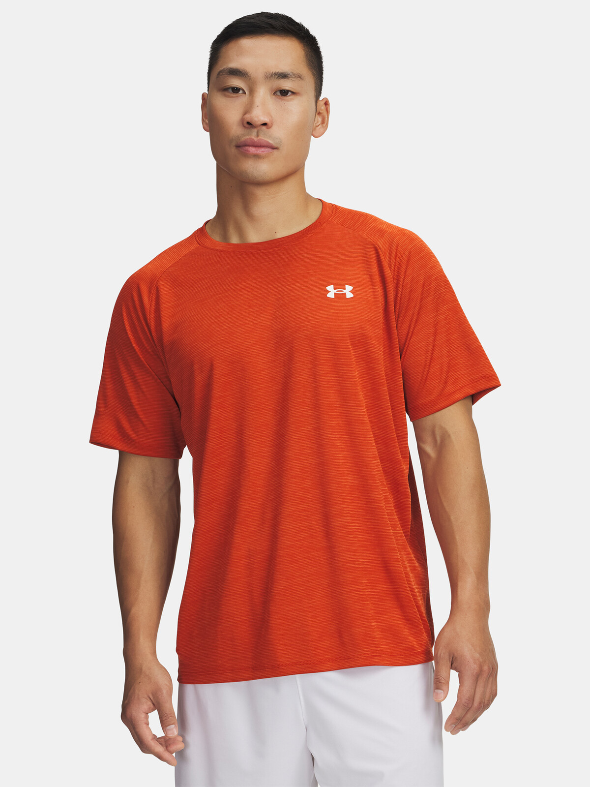 Under Armour UA Tech Textured SS-ORG Men's T-Shirt - Mens