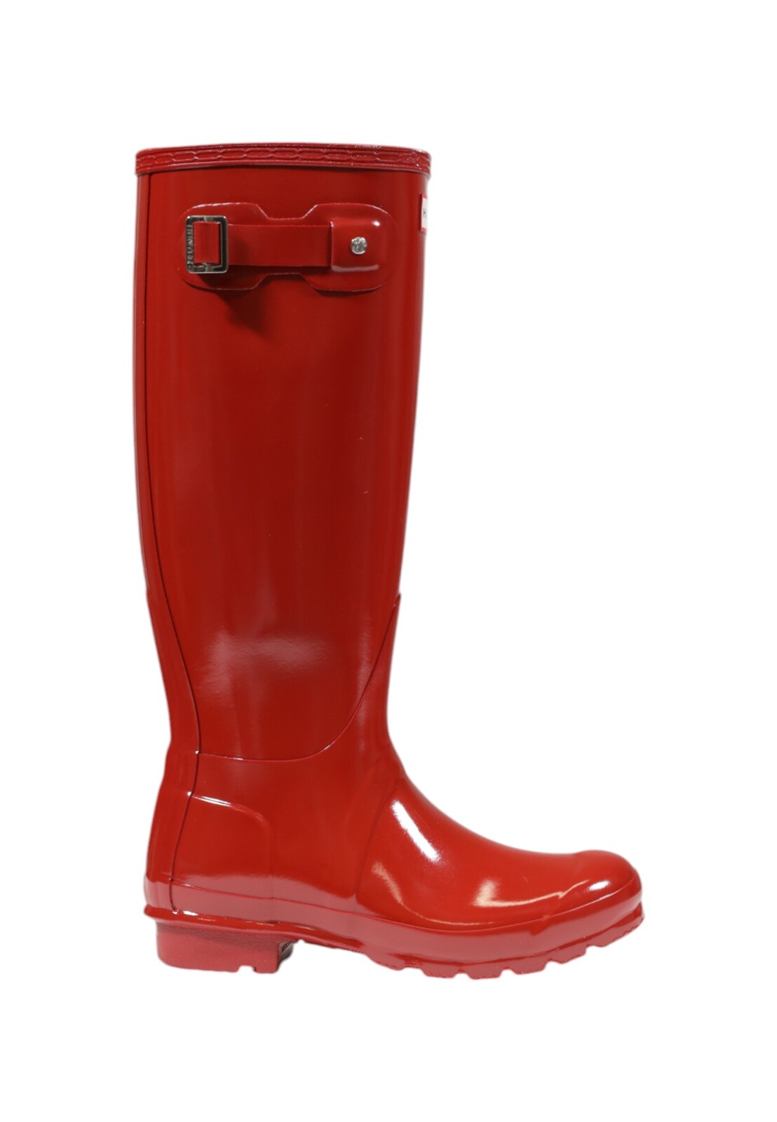 Červené dámske gumáky Hunter