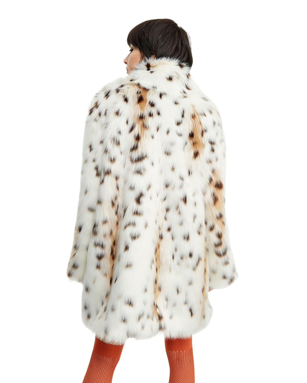 Aniye By dámsky kabát s leopardím vzorom