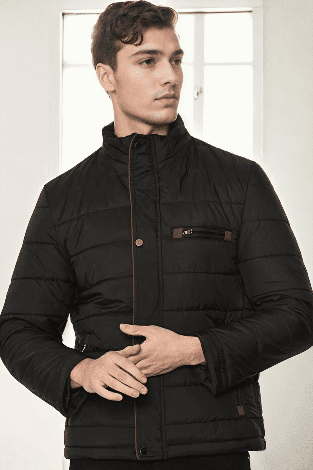M9625 DEWBERRY MEN'S JACKET-BLACK
