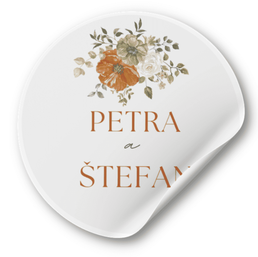 Personal Nálepka - Autumn time Zvoľte množstvo: od 30 do 60 ks