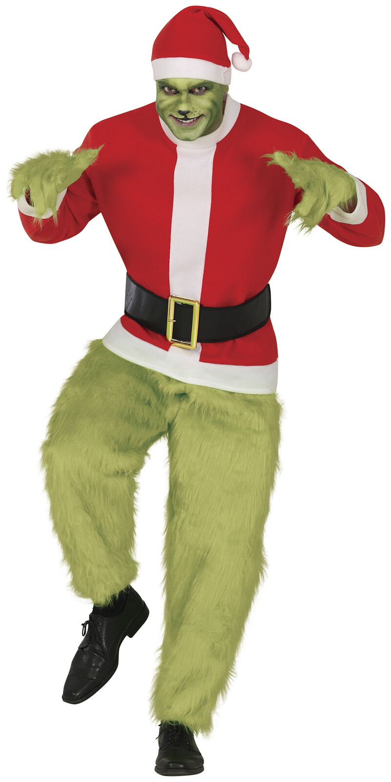 Guirca Pánsky kostým - Grinch Veľkosť - dospelý: M