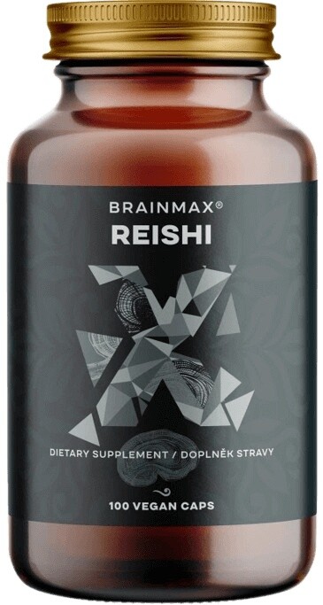 Brainmax reishi extrakt 50 % polysacharidů a 20 % beta-1,3/1,6