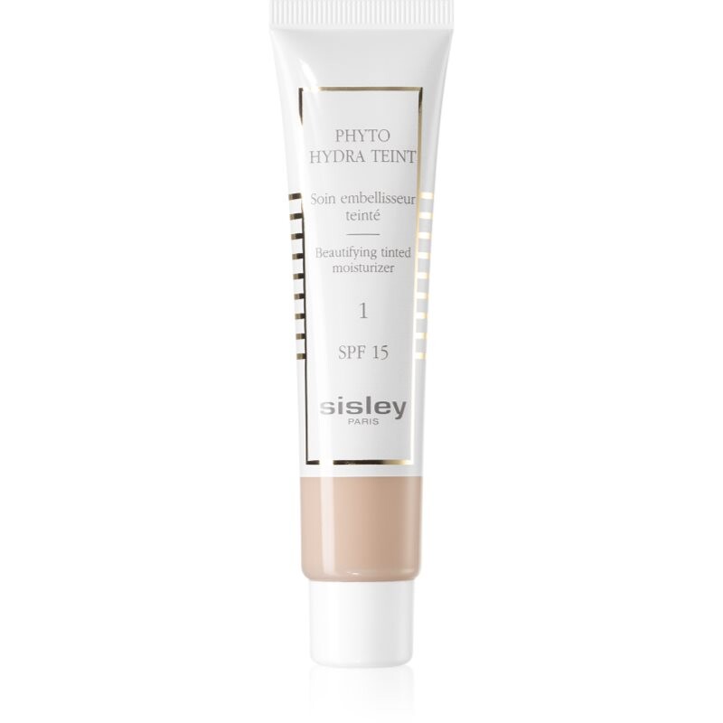Sisley Phyto-Hydra Teint tónovací hydratačný krém s rozjasňujúcim účinkom SPF 15 odtieň 1 Light 40 ml