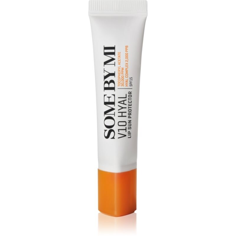 Some By Mi V10 Hyal Lip Protector ochranný balzam na pery SPF 15 odtieň Transparent 7 ml