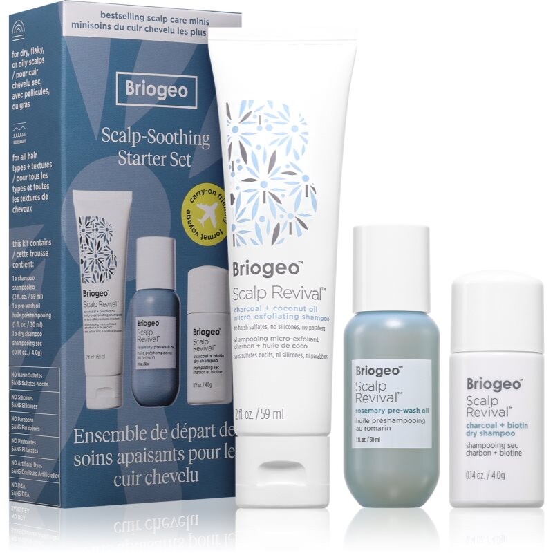 Briogeo Scalp-Soothing Starter Set darčeková sada na vlasy  pre ženy