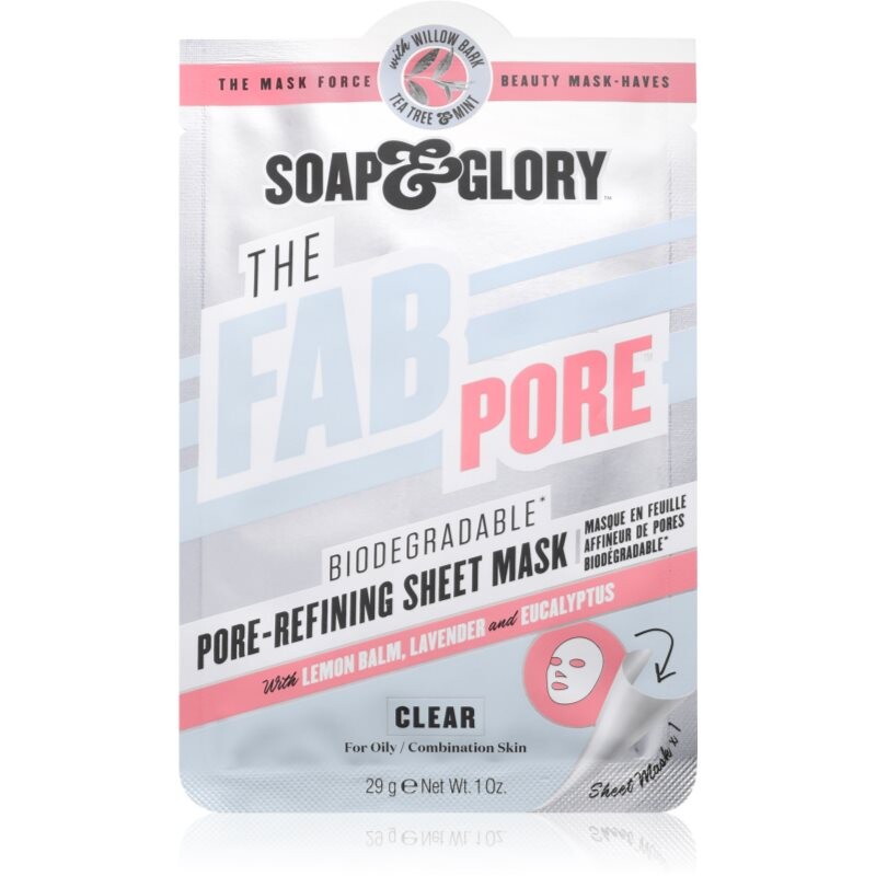 Soap & Glory The Fab Pore plátenná maska 29 g