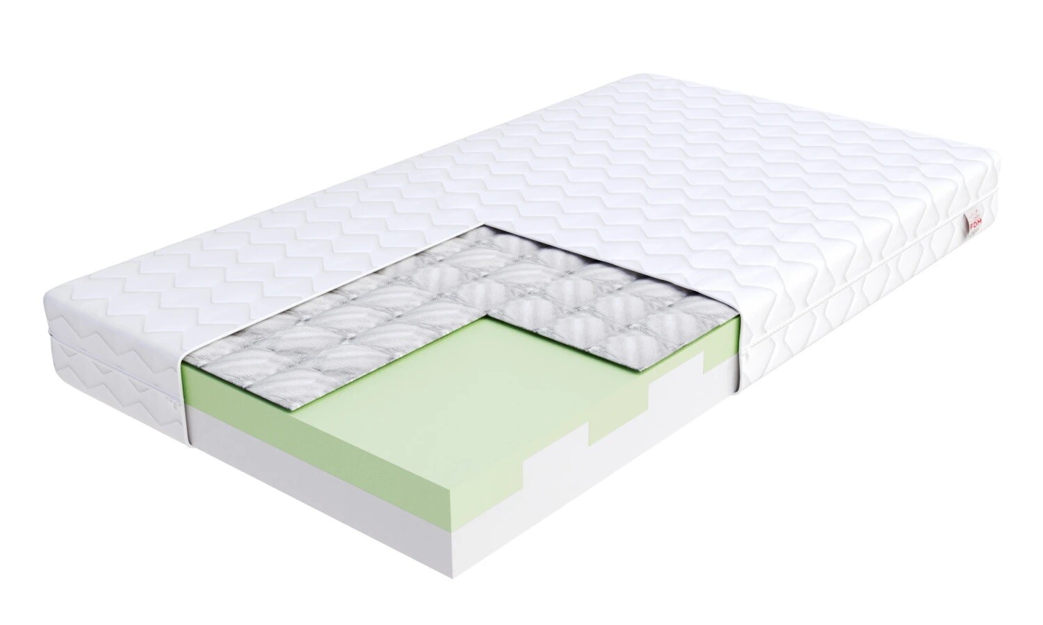 FDM Penový matrac PADWA Microquilt | 80 x 190 cm