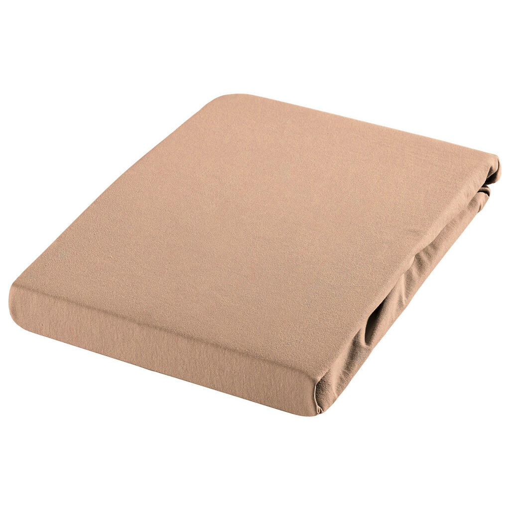 Novel NAPÍNACIA PLACHTA, džersej, hnedá, 180-200/200-220 cm