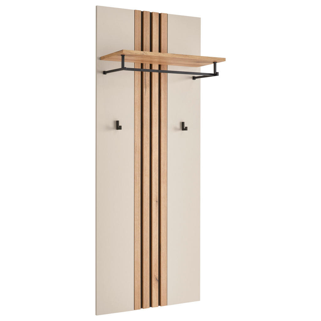 Xora VEŠIAKOVÝ PANEL, farba duba, kašmírová, 60/151/30 cm