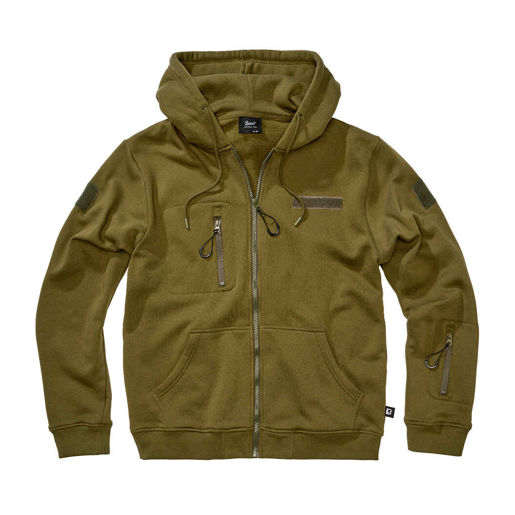 Mikina Brandit Tactical Sweat - olivová, L