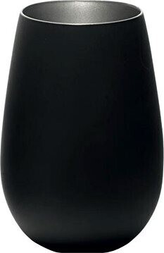 Stölzle Elements Pohár 465 ml, čierna / strieborná, 6 ks