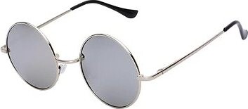 VeyRey Polarizačné slnečné okuliare lenonky Braam strieborné