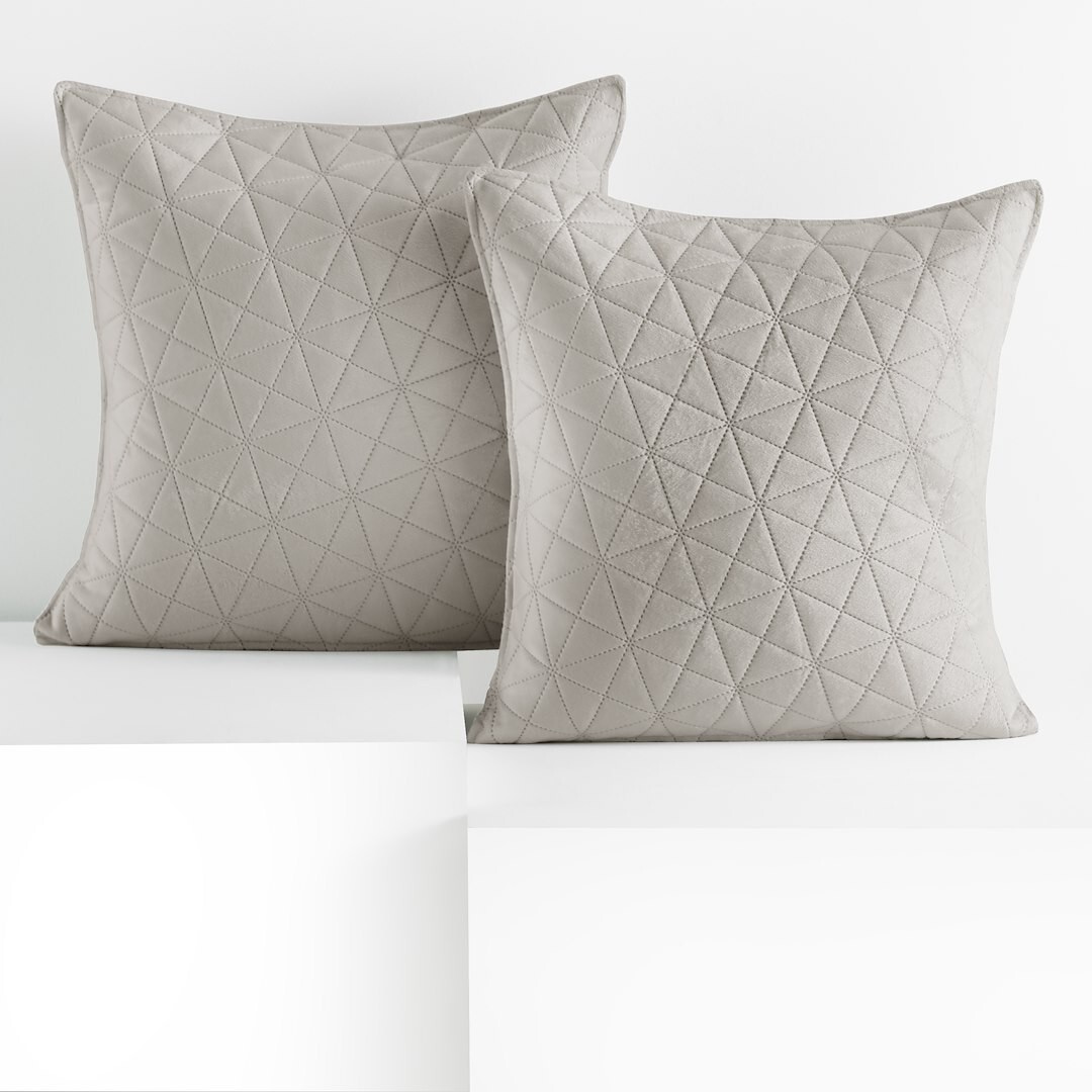 Sada 2 ks povlaků na polštáře RESTILO LAILA I. béžová