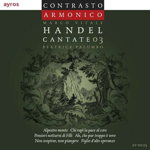 Contrasto Armonico, HANDEL CANTATE 03, CD