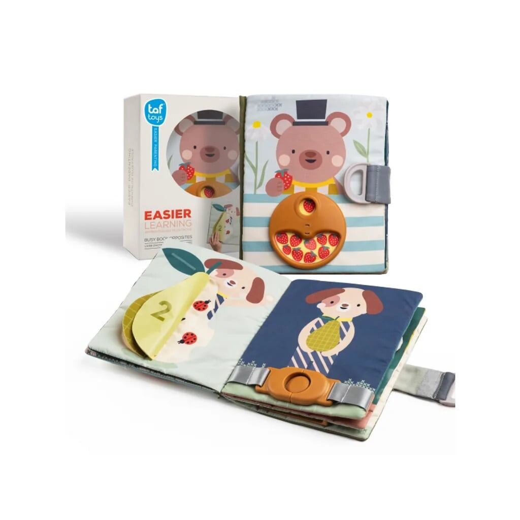 Taf Toys Knižka s aktivitami Fantasy Busy Book