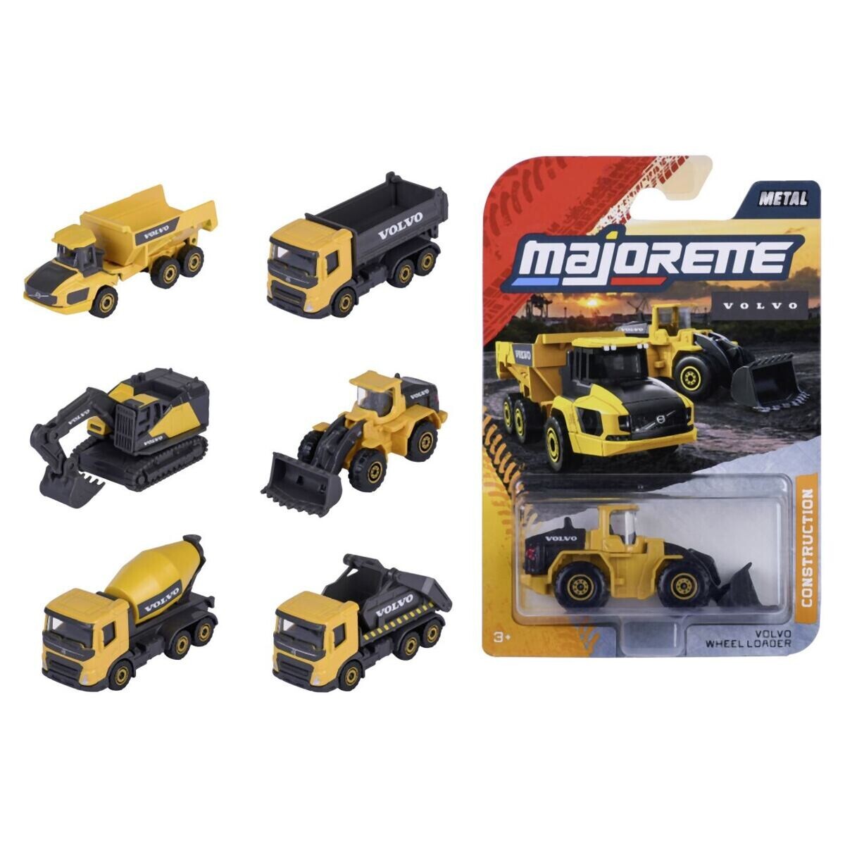 Majorette Volvo Edícia, 6 druhů