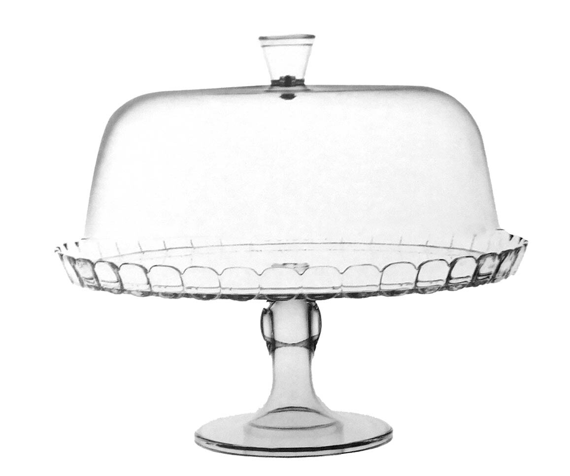 MAKRO - Podnos na tortu s poklopom