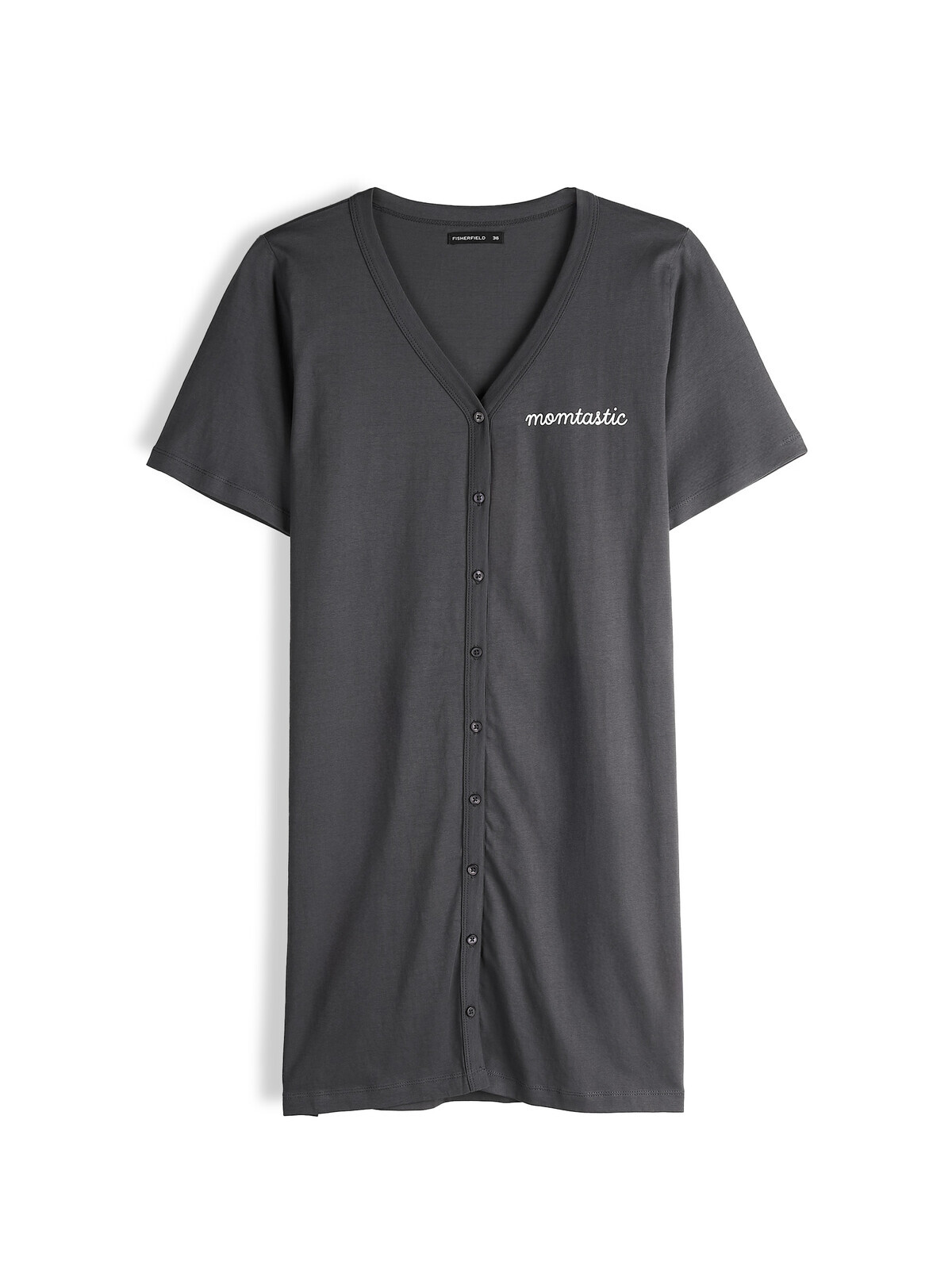 GATE Bavlnená nočná košieľka na gombičky