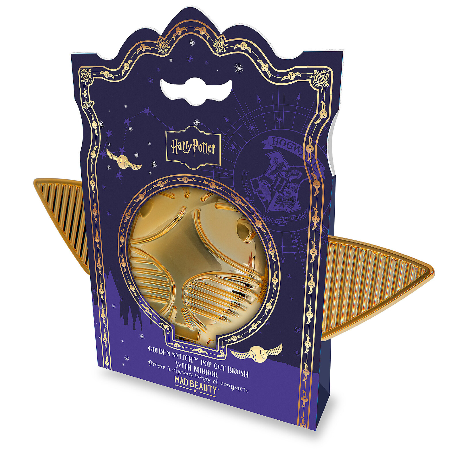 Kefa na vlasy so zrkadlom (vyskakovacia) Harry Potter MAD BEAUTY