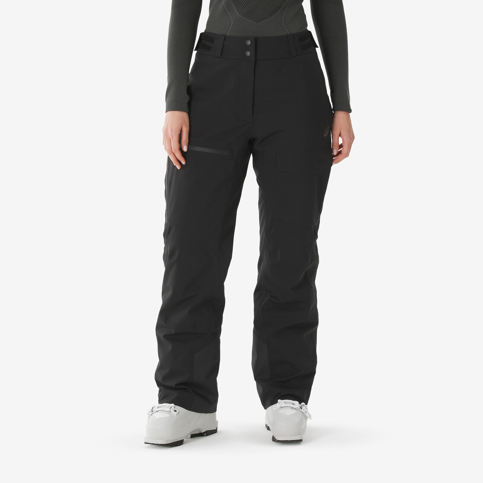 Dámske lyžiarske/snowboardové nohavice 500 AM čierne