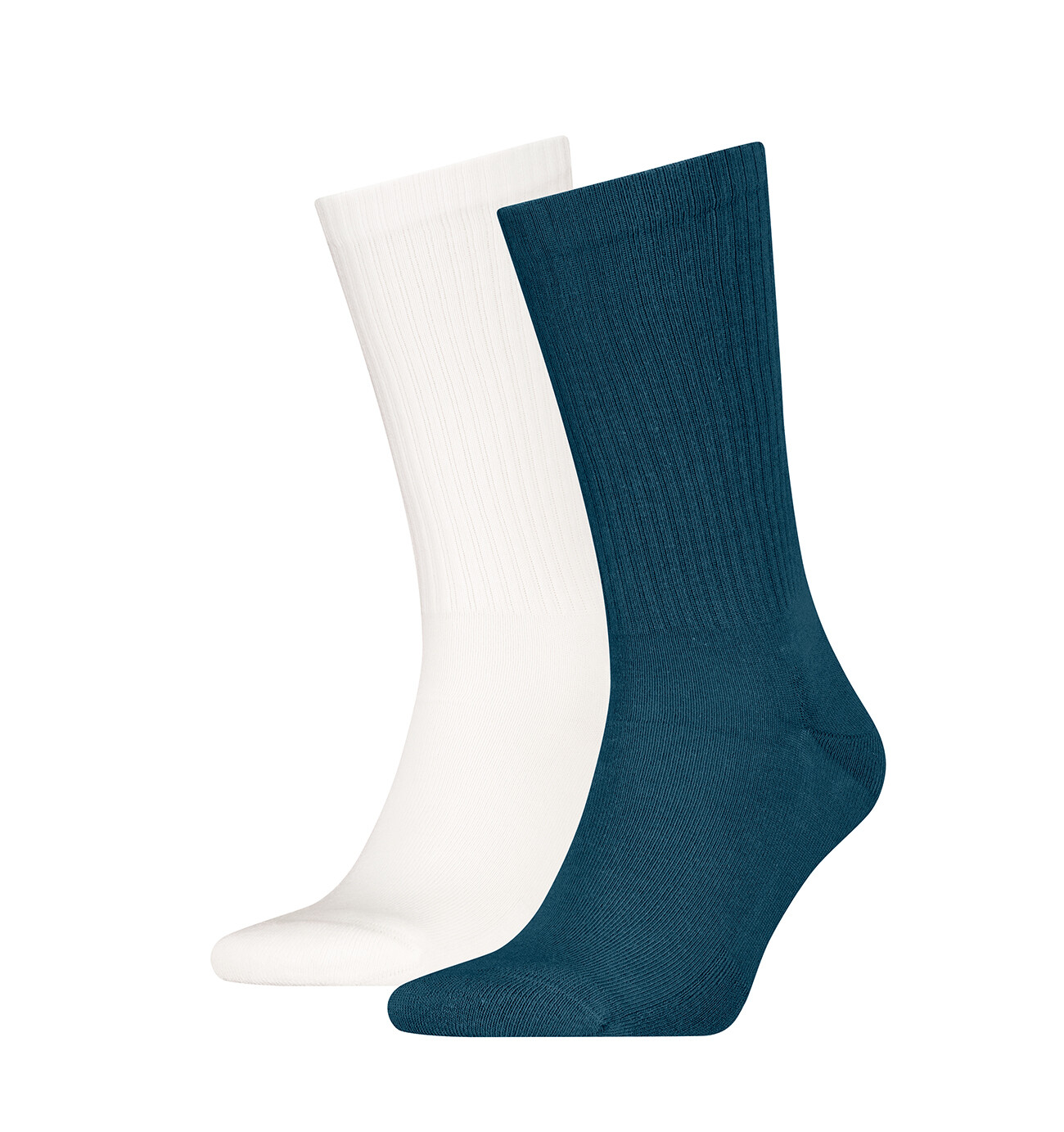 CALVIN KLEIN - CK jeans back logo blue pánske ponožky