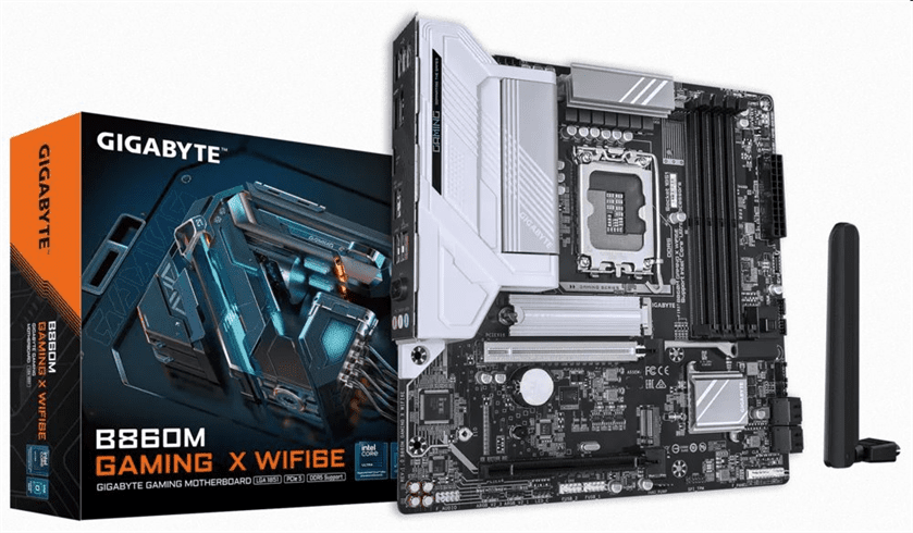 Gigabyte B860M GAMING X WIFI6E, Intel B860, LGA1851, 4xDDR5, mATX B860M GAMING X WIFI6E
