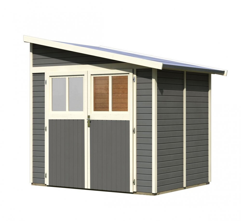 Drevený záhradný domček BOMLITZ 238x181 cm Lanitplast