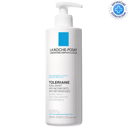 LA ROCHE-POSAY Toleriane čistiaci krém 400 ml