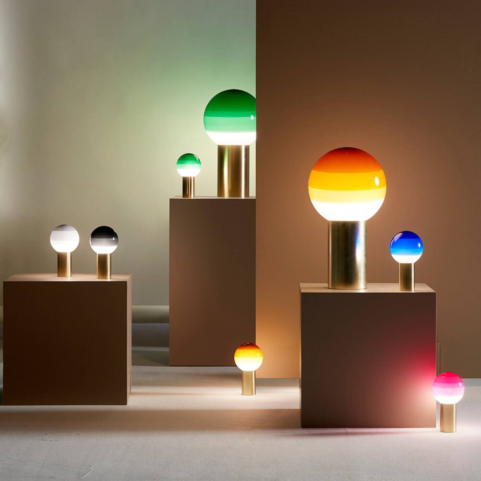 Dipping Light Stolová Lampa Amber - Marset