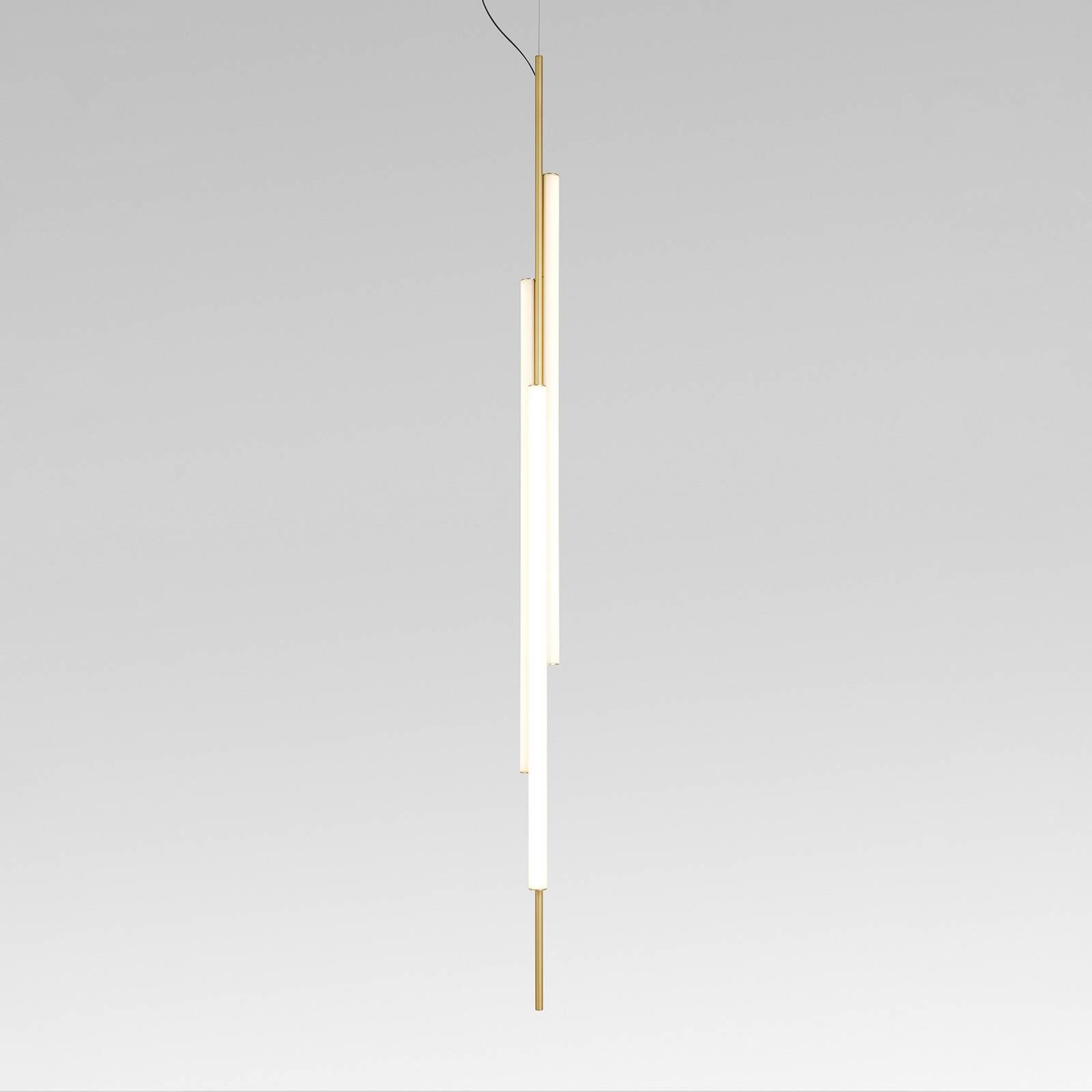 MARSET LED závesné svietidlo Ambrosia 175w/Plug-in 3000K zlatá farba