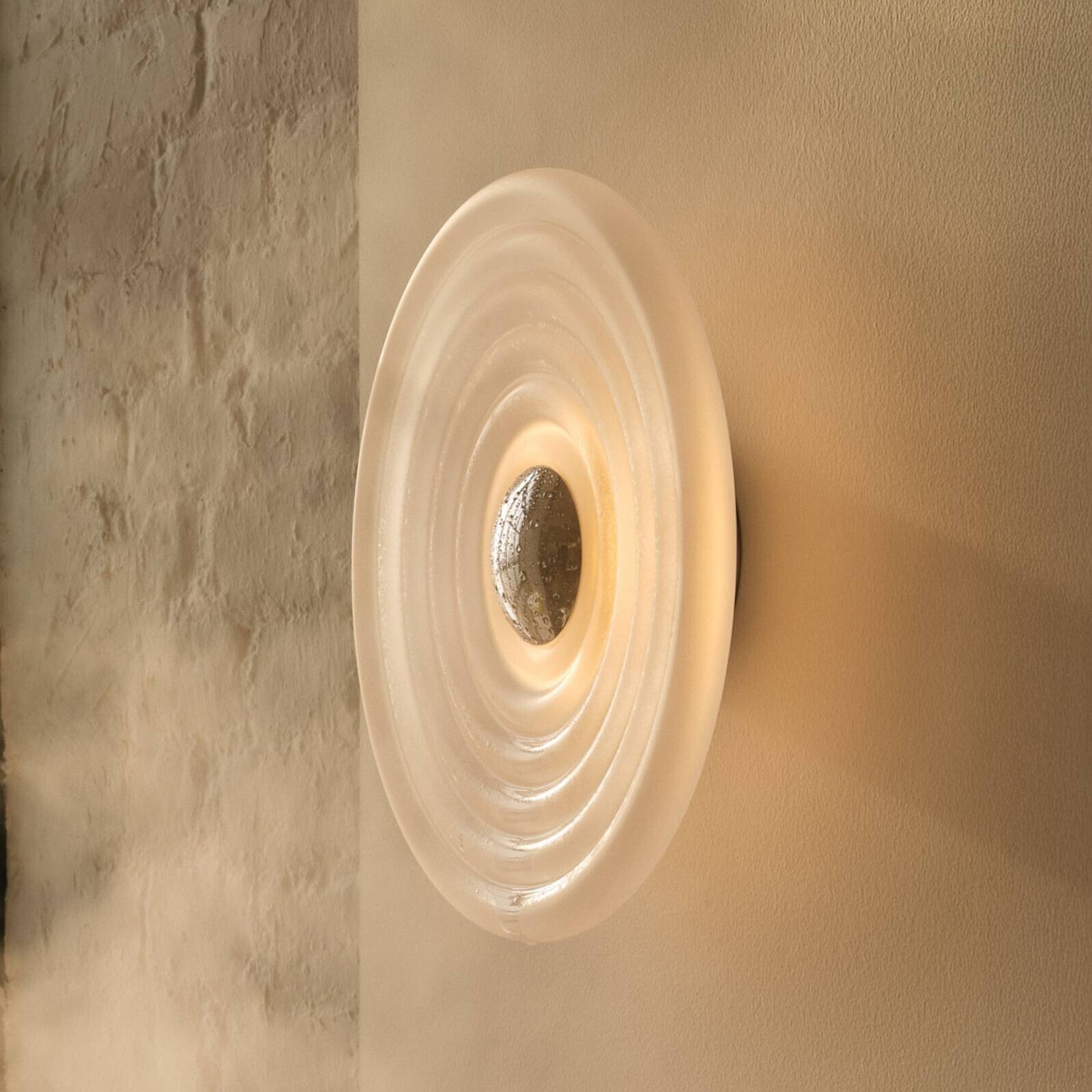 Tom Dixon LED nástenné svetlo Press Sphere, matné, Ø 35 cm