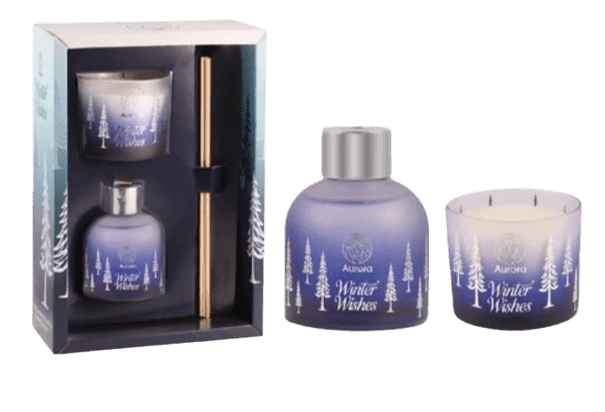 AURORA WINTER ORANGE SORBET - Darčekový set s difúzerom