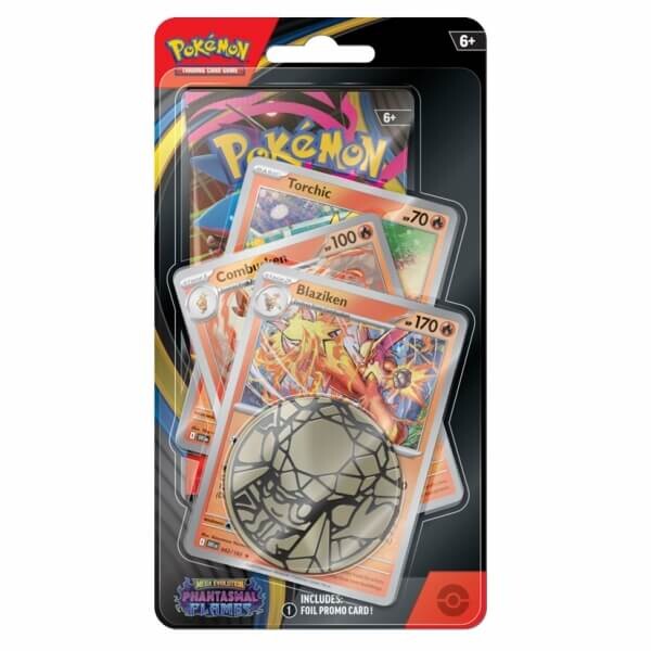 Nintendo Pokémon Phantasmal Flames - Premium Checklane Blister - Blaziken