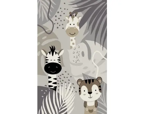Detský koberec Bond 120x170 cm, motív zvieratka%