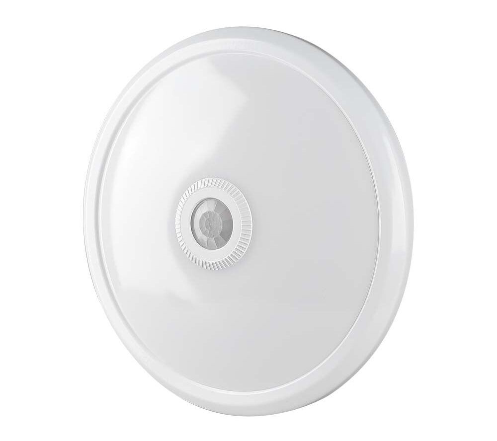 LED Solution Biele LED stropné svietidlo 12W s pohybovým PIR čidlom 218086