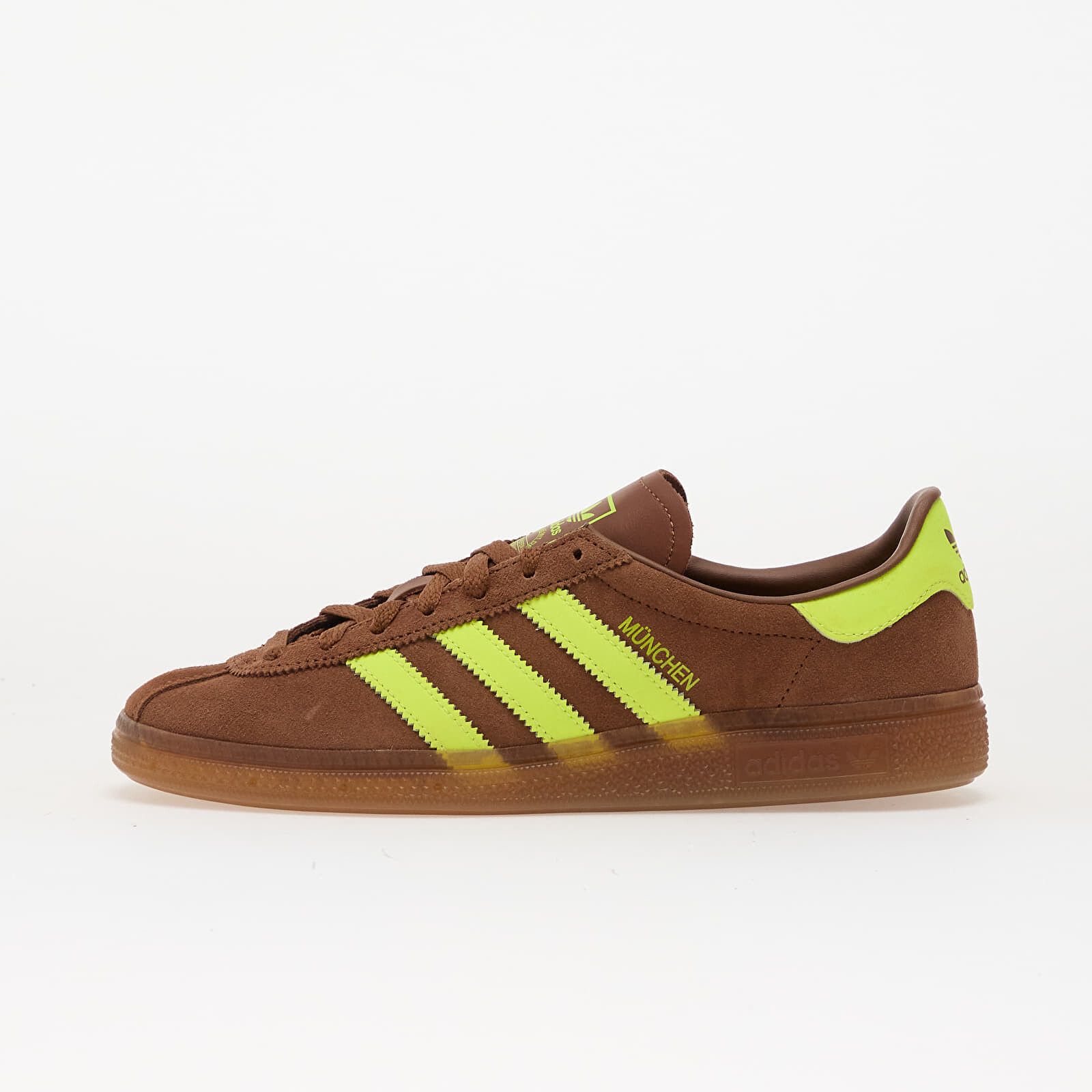 Tenisky adidas Muenchen W Preloved Brown/ Solar Yellow/ Gum5 EUR 41 1/3