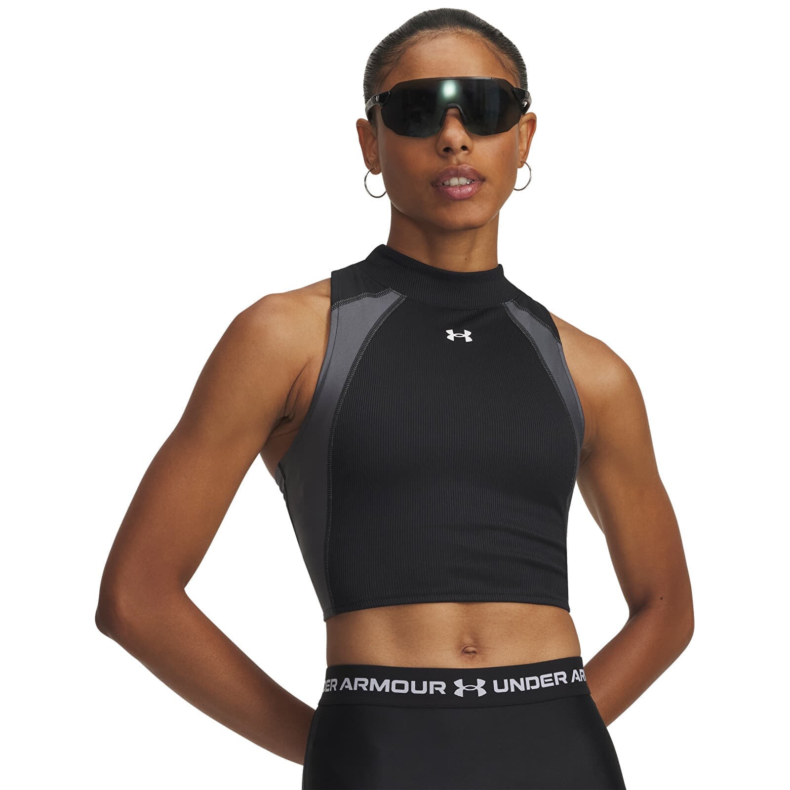 Tielko Under Armour Hg Rib Tank Black M