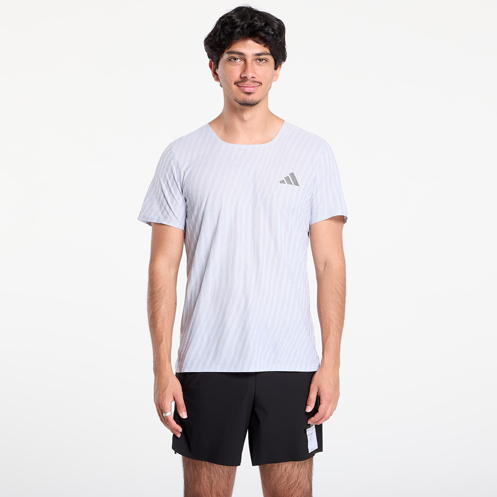 Tričko adidas Adi365 Running Climacool+ Tee Halo Silver/ White L
