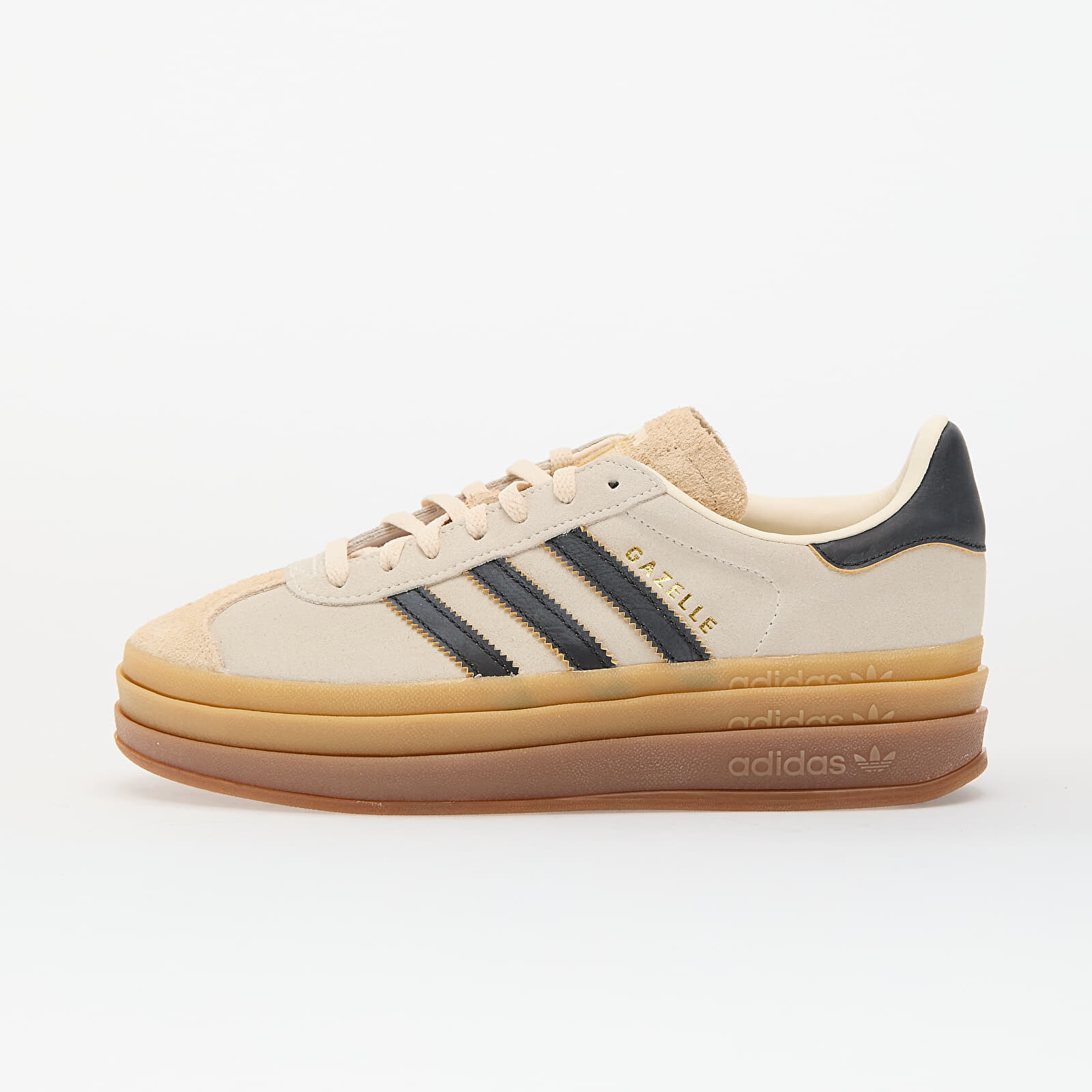 Tenisky adidas Gazelle Bold W Crew White/ Core Black/ Sand Strata EUR 38
