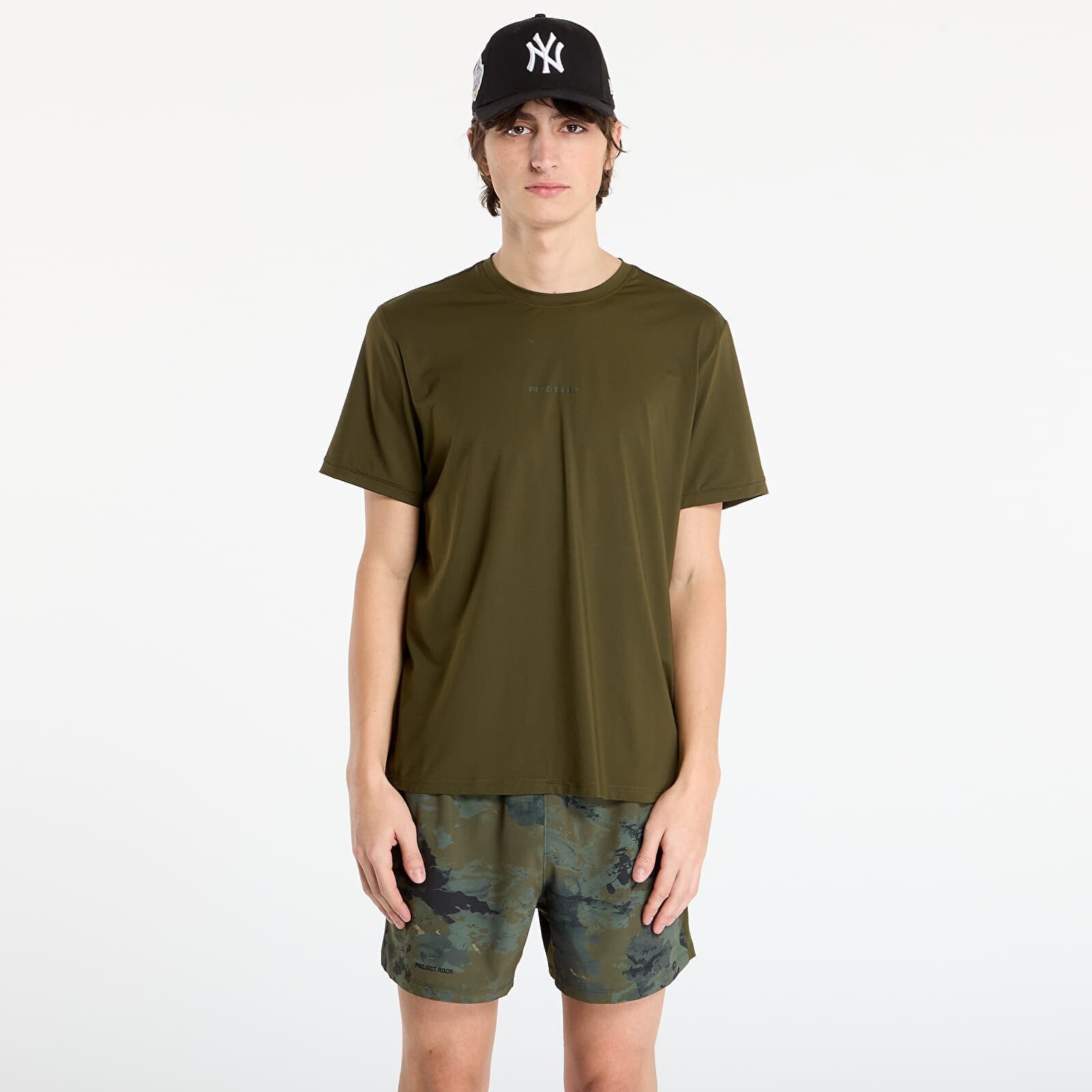 Tričko Under Armour Project Rock Iso Chill SS Expedition Green S