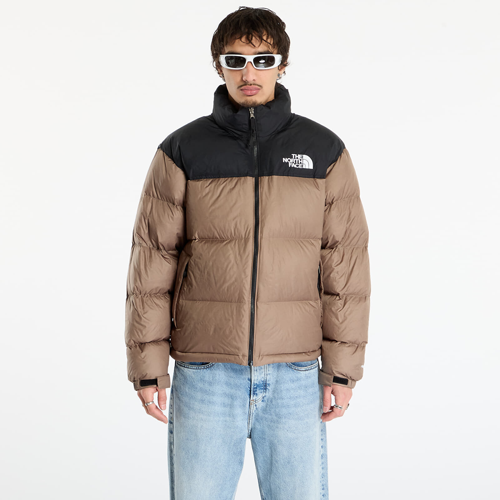Bunda The North Face M 1996 Retro Nuptse Jacket Mocha Brown/ TNF Black S