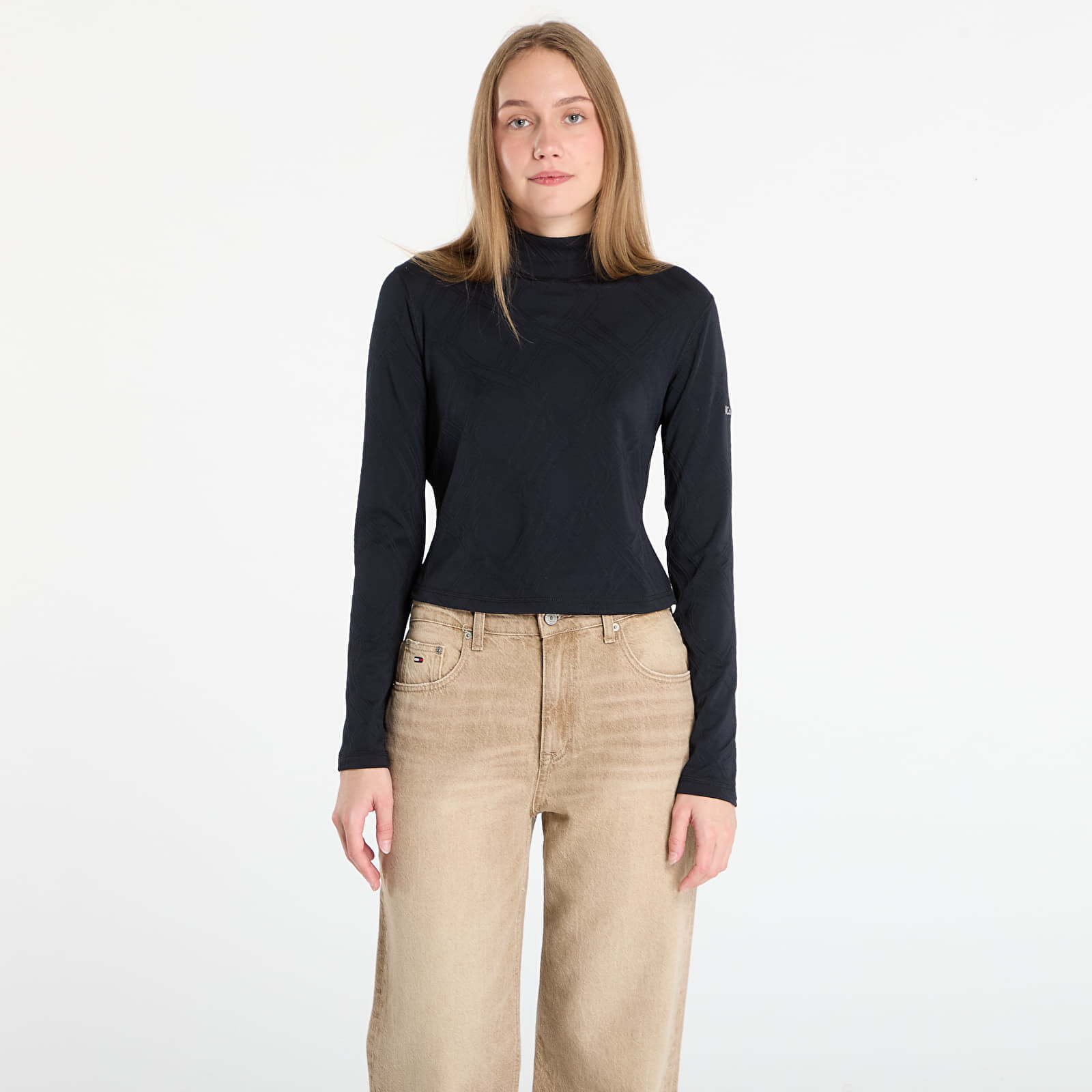 Tričko Columbia Granite Point™ LS Turtleneck Black M