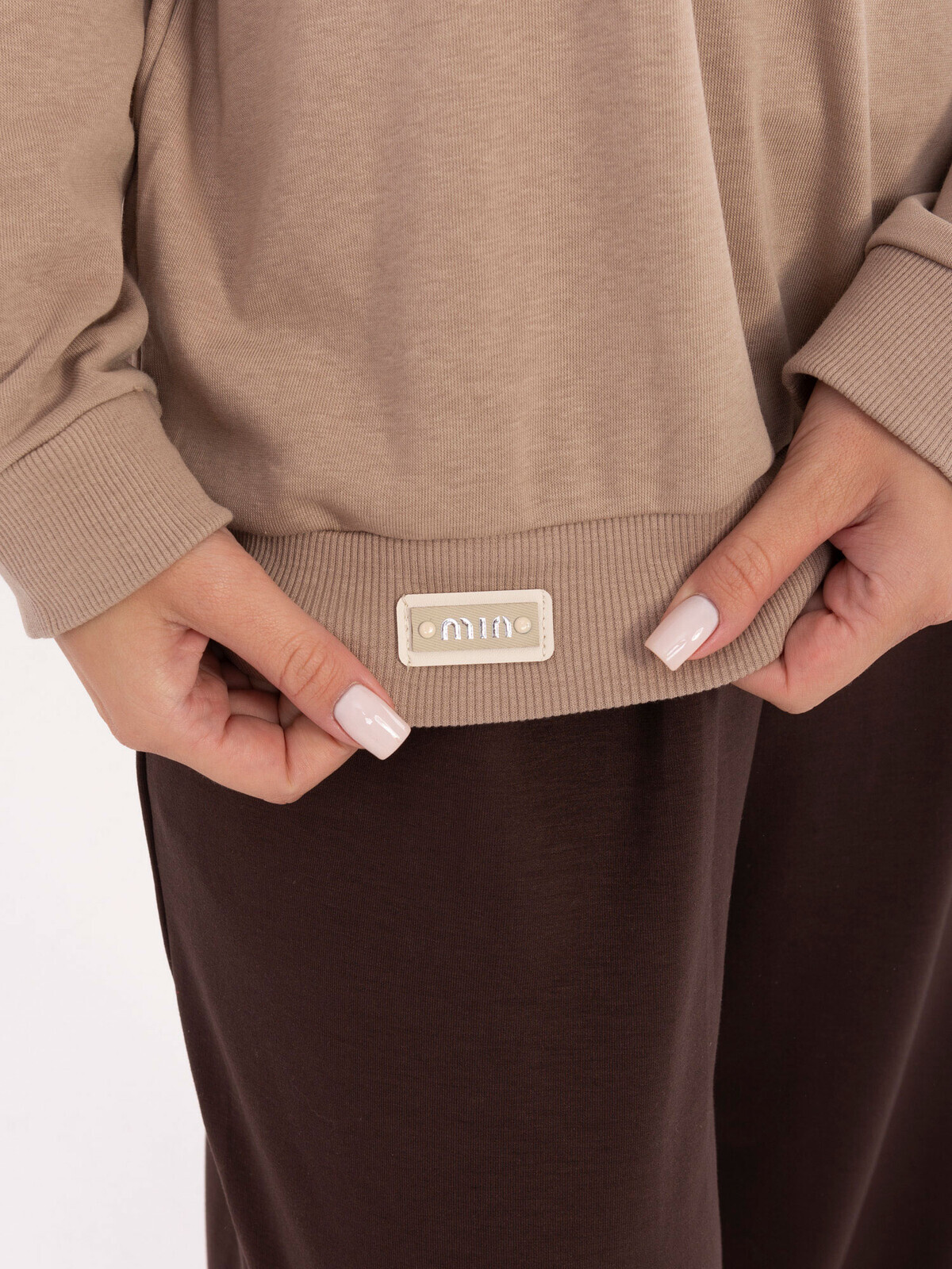 Sweatshirt-RV-BL-A941.58-dark beige