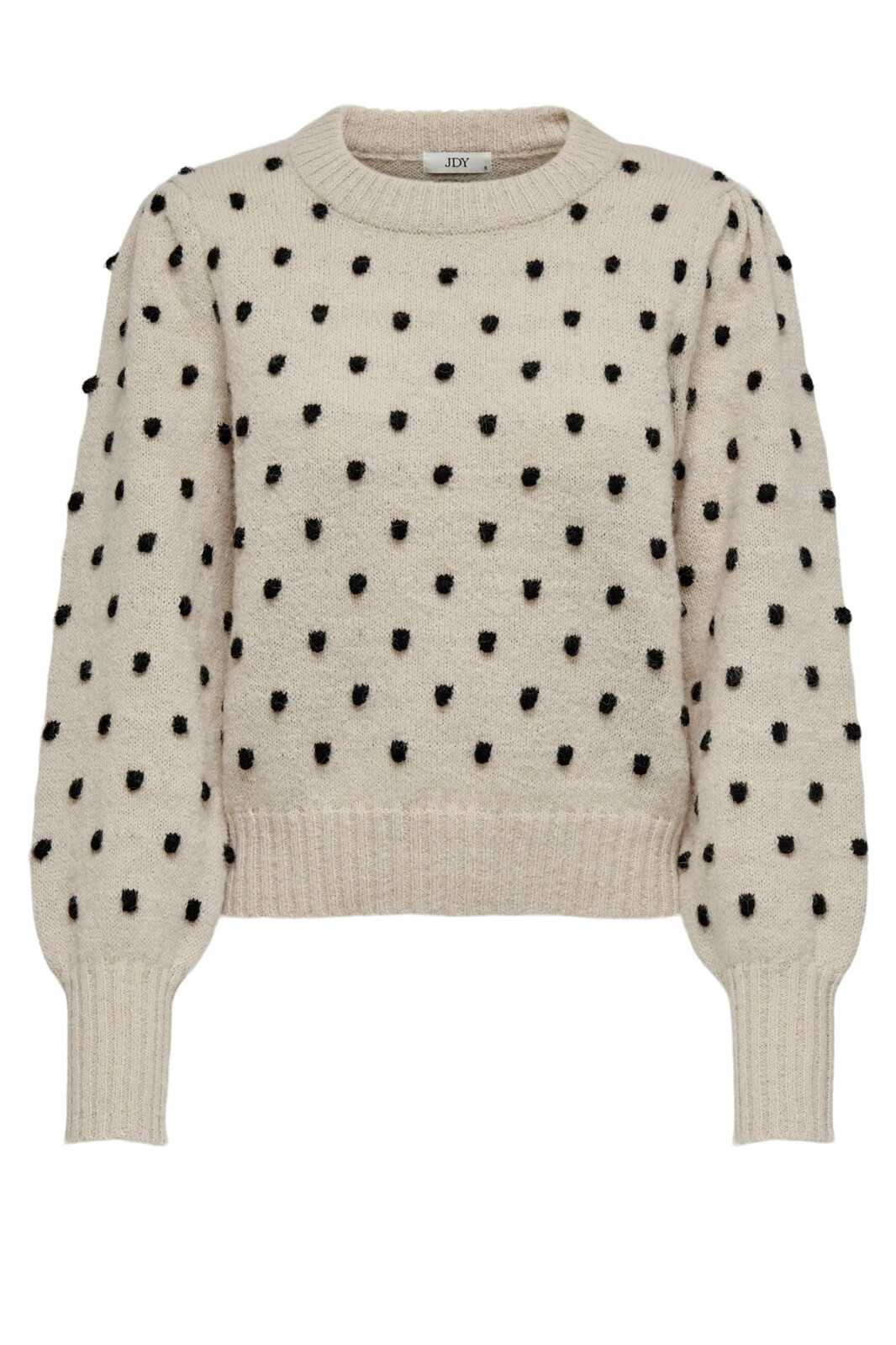 Svetrový pulóver s bodkami