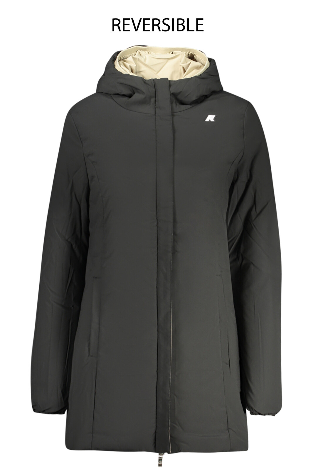 Obojstranná zimná bunda s kapucňou