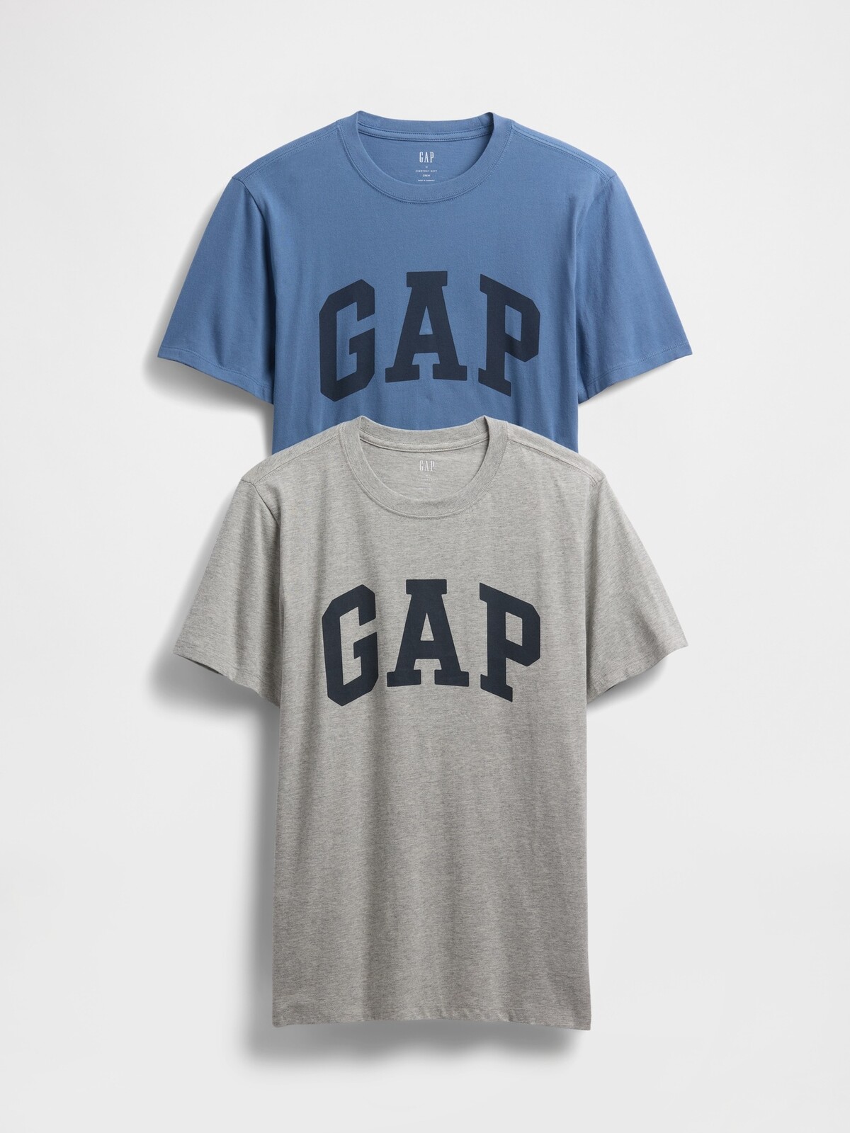 GAP T-shirt with Everyday Soft logo, 2 pcs - Men's